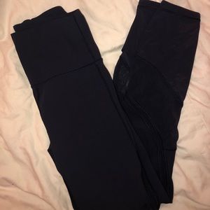 lululemon athletica Pants - navy lululemon leggings lululemon athletica Pants - navy lululemon leggings